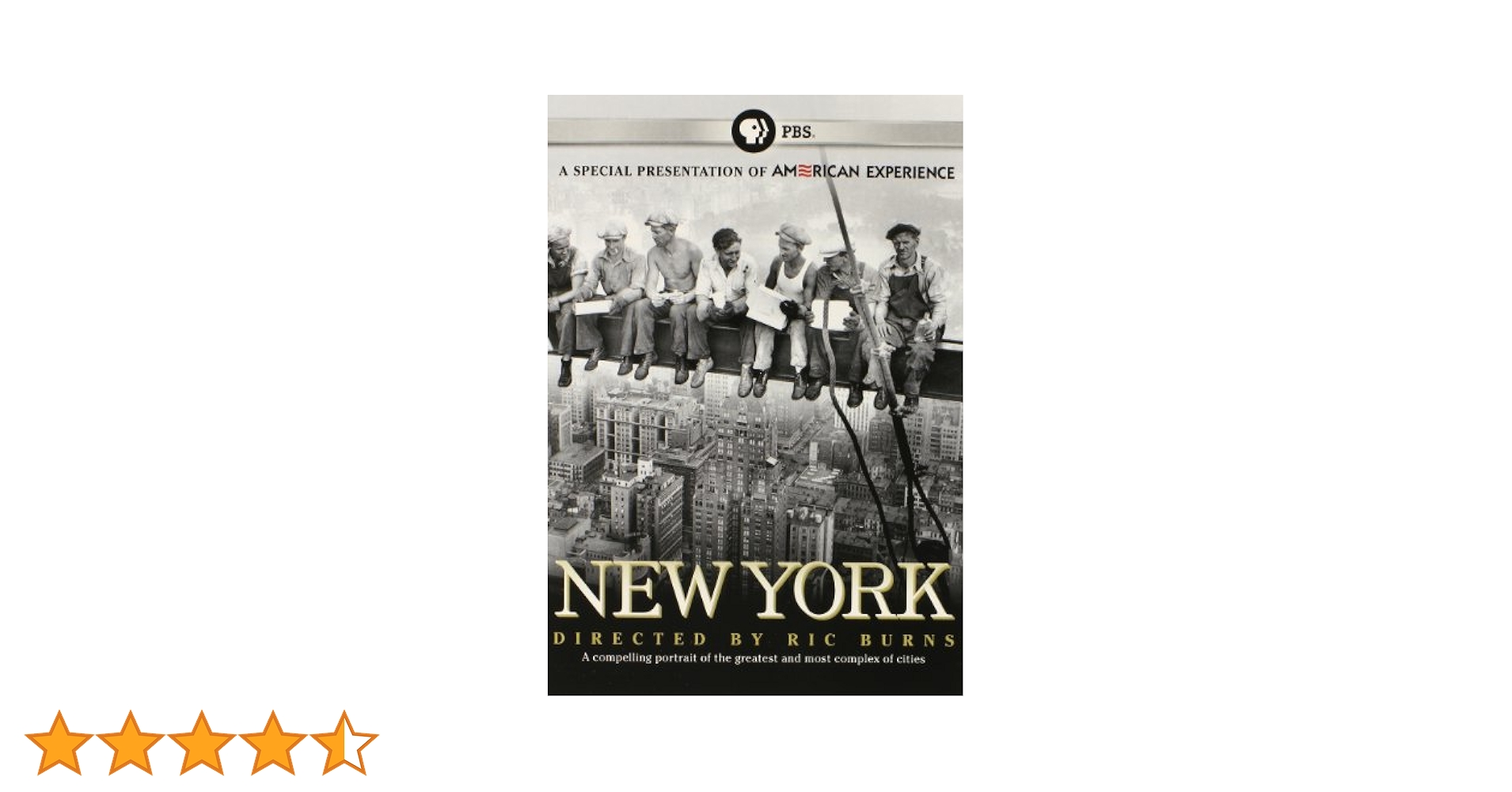 New York: A Documentary Film by Ric Burns (American